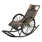 Modern Spindle Rattan Rocking Chair Metal Frame Wheel Handrail Design Rocker Chair Clearhalo 'Chairs & Seating' 'furn' 'furn_rocking_chairs' 'Furniture' 'Living Room Furniture' 'Rocking Chairs' 'rocking_chairs' 1200x1200_f13f1d46-f2ed-4d9e-a8e5-8b1e3a5ceb5d