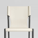 Leather Dining Chair Industrial Dining Side Chair with Black Legs Clearhalo 'Dining Chairs' 'Dining Tables & Seating' 'dining_chair' 'furn' 'furn_dining_chair' 'Furniture' 'Kitchen & Dining Furniture' 1200x1200_f144eb0b-00fe-40c8-8c69-ba5caa72a6cb