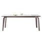 Modern Sintered Stone Top Table Rectangle Table with Metal Base Clearhalo 'Dining Tables & Seating' 'Dining Tables' 'dining_table' 'furn' 'furn_dining_table' 'Furniture' 'Kitchen & Dining Furniture' 1200x1200_f145fa60-441e-4ba0-b2cd-a269382c9253