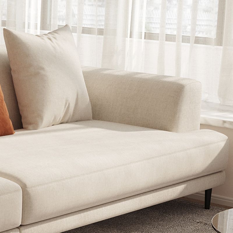 Linen Recessed Sofa Modern Arm Cushions 35.4"W Sofa for Living Room Clearhalo 'furn' 'furn_sofas' 'Furniture' 'furniture_sofas' 'Living Room Furniture' 'Sofa' 'sofas' 1200x1200_f14b71f1-94dd-4603-8cf1-3340f7570f0b