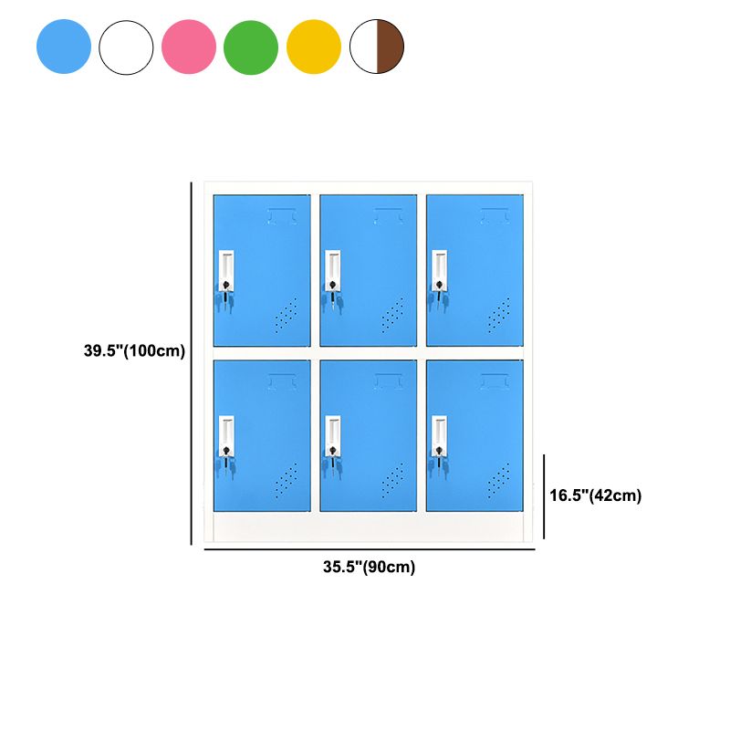 Armario de armario de metal de estilo contemporáneo para el hogar, 35.43 "D x 16.54" W x 39.37 "H