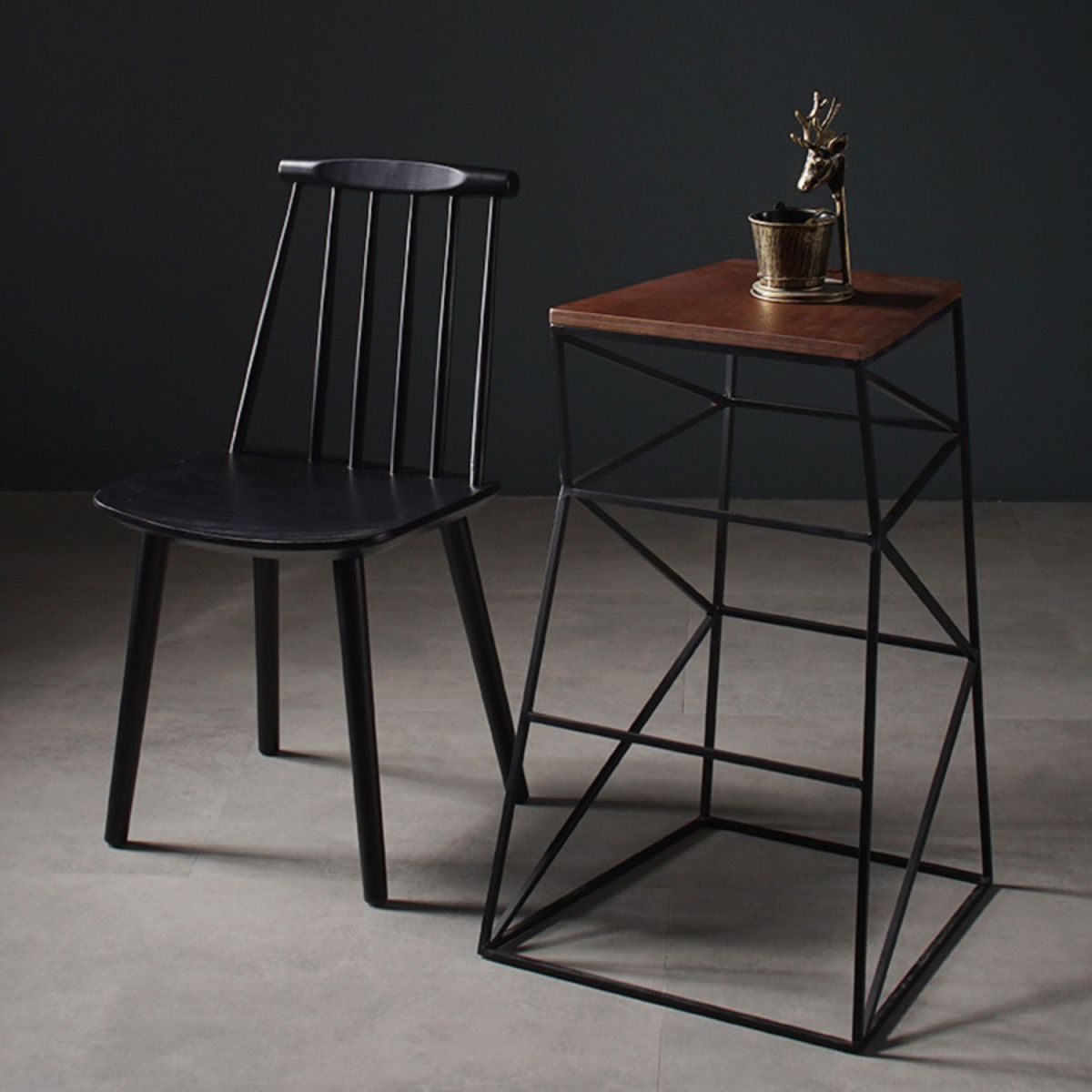 Contemporary Style Wooden Dining Room Chair Slat Back Side Chair for Kitchen Clearhalo ' kitchen&dining_furn' 'Dining Chairs' 'Dining Tables & Seating' 'dining_chair' 'furn' 'furn_dining_chair' 'Furniture' 'furniture_dining_chair' 'Kitchen & Dining Furniture' 'kitchen' 1200x1200_f14d16c0-d714-4070-b405-bb5b810c5ace