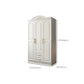 French Country Wardrobe Armoire White Wooden Wardrobe Cabinet Clearhalo 'Armoires & Wardrobes' 'armoires_wardrobes' 'Bedroom Furniture' 'furn' 'furn_armoires_wardrobes' 'Furniture' 1200x1200_f14d3646-1c27-4968-a175-6b91321ef4fd
