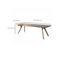 Kitchen Rectangle Dinner Table Dining Room Wood Dining Table