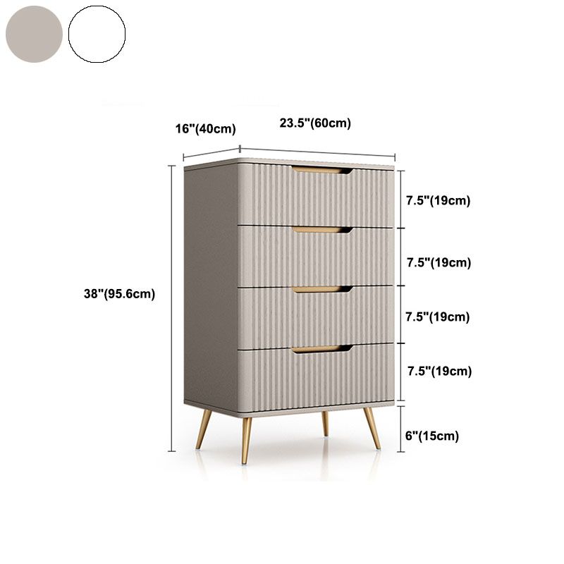 15.75-inch Height Dresser Glam Storage Chest with 4/5 Drawers Clearhalo 'Bedroom Furniture' 'Dressers & Chests' 'dressers_chests' 'furn' 'furn_dressers_chests' 'Furniture' 1200x1200_f1503dd0-dd0f-4025-b46f-8bb0b6e9cccc