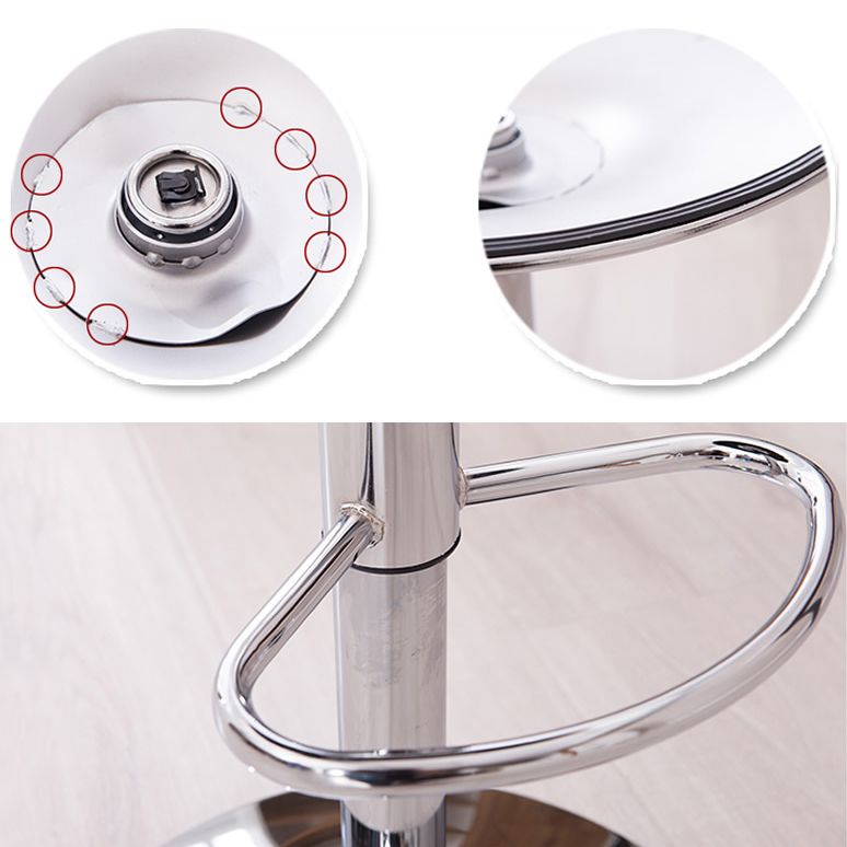 Modern Rotatable Liftable Counter Stool Iron Household Bar Stool with Cushion Clearhalo 'Bar Furniture' 'Bar Stools' 'bar_stools' 'furn' 'furn_bar_stools' 'furniture_bar_stools' 'Kitchen & Dining Furniture' 'kitchen&dining_furn' 'kitchen' 'kitchen_furn' Furniture' 1200x1200_f1537c65-831b-4571-961d-d4dc559b750e