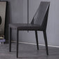 Contemporary Leather Chairs Set Kitchen Dining Room Solid Back Side Chair Clearhalo ' kitchen&dining_furn' 'Dining Chairs' 'Dining Tables & Seating' 'dining_chair' 'furn' 'furn_dining_chair' 'Furniture' 'furniture_dining_chair' 'Kitchen & Dining Furniture' 'kitchen' 1200x1200_f155938e-7367-4a94-a290-fb19a339b0b4
