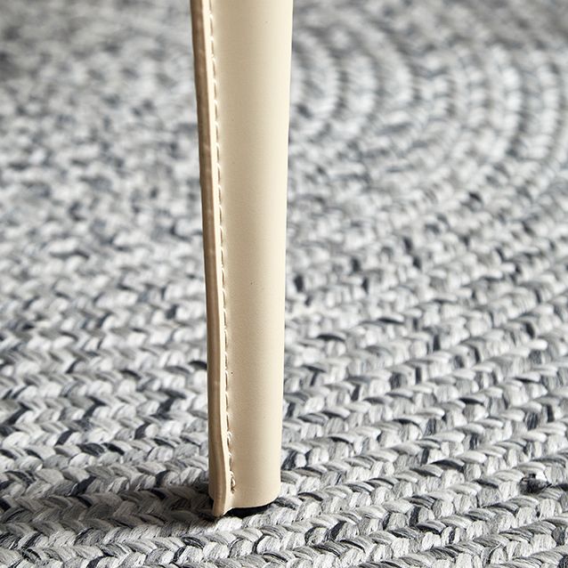 Leather Armless Dining Chairs Home Upholstered Side Chairs with Metal Legs Clearhalo ' kitchen&dining_furn' 'Dining Chairs' 'Dining Tables & Seating' 'dining_chair' 'furn' 'furn_dining_chair' 'Furniture' 'furniture_dining_chair' 'Kitchen & Dining Furniture' 'kitchen' 1200x1200_f1559d6d-01ad-4ca2-9e9a-807adc2603fd