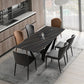 Faux Leather Kitchen Dining Armless Chair Upholstered Dining Chair Clearhalo 'Dining Chairs' 'Dining Tables & Seating' 'dining_chair' 'furn' 'furn_dining_chair' 'Furniture' 'Kitchen & Dining Furniture' 1200x1200_f1569d80-9ac7-4c30-9987-09ae95548cdd