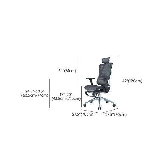 Contemporary Mesh Task Chair Wheels Included Desk Chair for Office