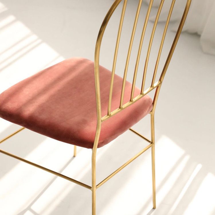 Kitchen Dining Chairs Upholstered Dining Chairs with Metal Legs Clearhalo 'Dining Chairs' 'Dining Tables & Seating' 'dining_chair' 'furn' 'furn_dining_chair' 'Furniture' 'Kitchen & Dining Furniture' 1200x1200_f15b3176-554a-4284-8cdb-884e47b5d75f