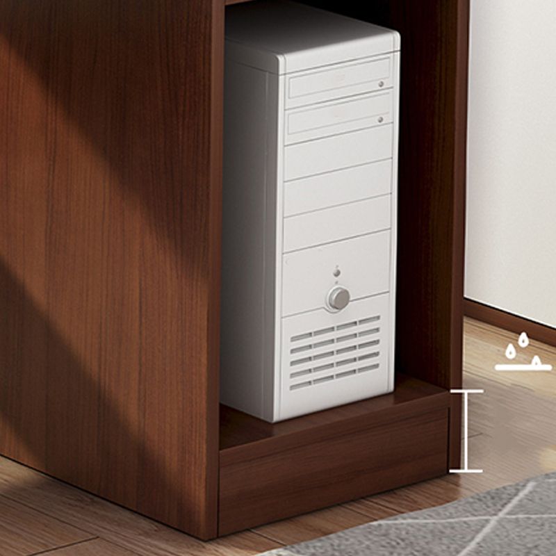 Engineered Wood Writing Desk Modern Executive Desk with Drawers Clearhalo 'furn' 'furn_office_desk' 'Furniture' 'Office Desks' 'Office Furniture' 'office_desk' 1200x1200_f15dbf46-e455-4a65-b220-2385a461629f