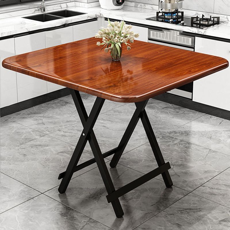 MDF Modern Square Dining Room Table Matte Finish Pedestal Table for Home Clearhalo ' dining_table' 'Dining Tables & Seating' 'Dining Tables' 'furn' 'furn_dining_table' 'Furniture' 'furniture_dining_table' 'Kitchen & Dining Furniture' 'kitchen&dining_furn' 'kitchen' 'kitchen_dining_table' 1200x1200_f160c0e8-9263-4007-b502-d9335dae2ede