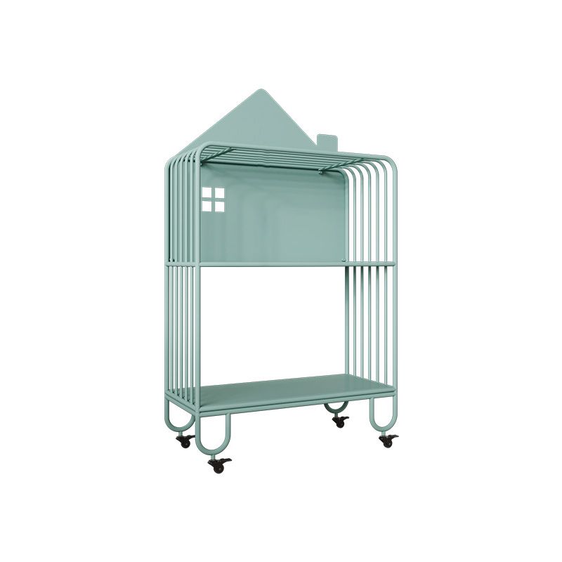 Contemporary Metal Bookshelf Standard Shelves Included Bookcase Clearhalo 'Bookcases' 'furn' 'furn_bookcases' 'Furniture' 'Office Furniture' 1200x1200_f1619708-72fa-4d37-9b53-3e42744b8983