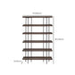 Etagere Open Back Bookshelf Wooden Industrial Bookcase with Shelves Clearhalo 'Bookcases' 'furn' 'furn_bookcases' 'Furniture' 'Office Furniture' 1200x1200_f163bf53-5e06-4dc3-aac4-8c6815b3bdd1