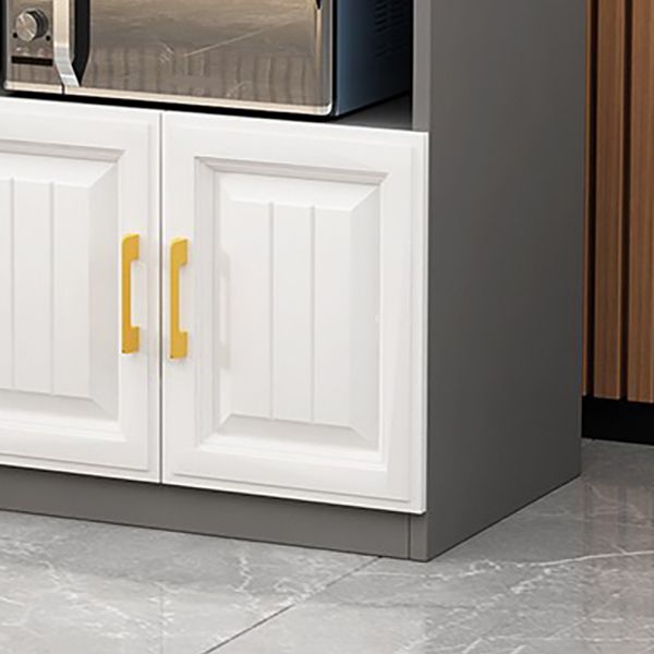 Modern Engineered Wood 34.4 "H Sideboard Dining Room Buffet Server met opslag