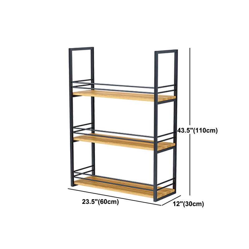 11.81"W Bookshelf Industrial Style Wall Mounted Bookcase for Home Office Clearhalo 'Bookcases' 'furn' 'furn_bookcases' 'Furniture' 'furniture_bookcases' 'kitchen' 'kitchen_bookcases' 'Living Room Furniture' 'Office Furniture' 1200x1200_f1654977-b7e0-40f3-9dca-3f3c9cdefbea