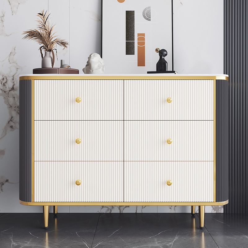 14.82-inch Width Glam Storage Chest Stone Dresser with 5/6 Drawers Clearhalo 'Bedroom Furniture' 'Dressers & Chests' 'dressers_chests' 'furn' 'furn_dressers_chests' 'Furniture' 1200x1200_f16e1422-f332-43f8-9076-60d09ffda414
