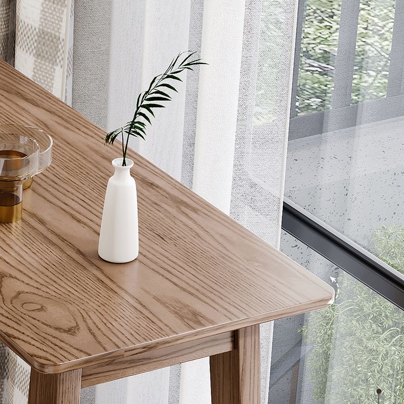 Table de pub rectangulaire de 1/3 pièces modernes ensemble de comptoirs en bois pour salle à manger