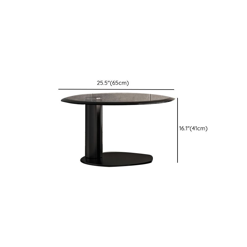 Contemporary Coffee Table Solid Wood Round Pedestal Coffee Cocktail Table Clearhalo 'Coffee & Accent Tables' 'Coffee Tables' 'coffee_tables' 'furn' 'furn_coffee_tables' 'Furniture' 'Living Room Furniture' 1200x1200_f1701af3-2441-4c34-97c1-2268adc8d95c
