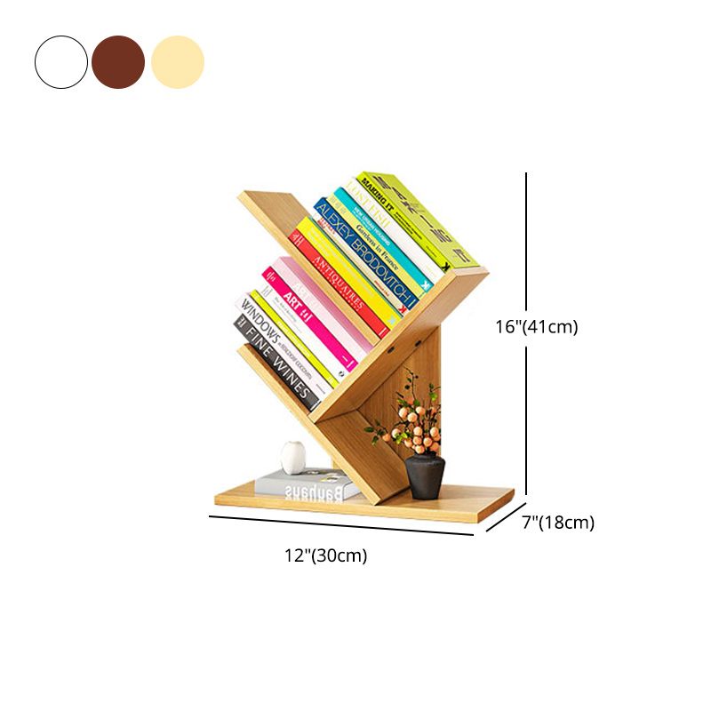 Scandinavian Style Bookshelf Closed Back Bookcase for Home and Office Study Room Clearhalo 'Bookcases' 'furn' 'furn_bookcases' 'Furniture' 'furniture_bookcases' 'Office Furniture' 1200x1200_f170abba-6c76-4f5b-921a-de20644102f6