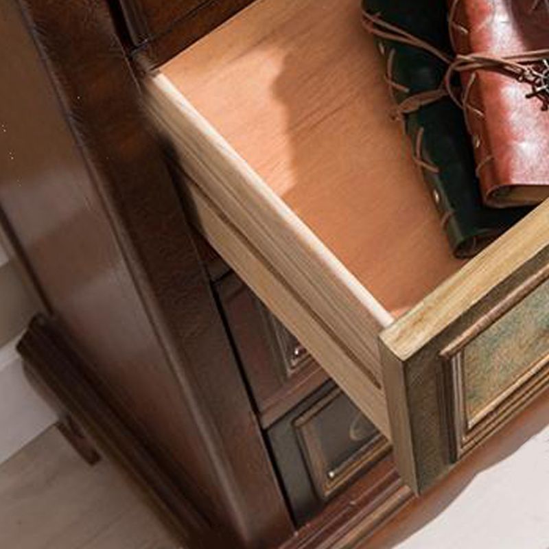 13.65-inch W Dressoir Traditionele opbergkist met 2/3 laden