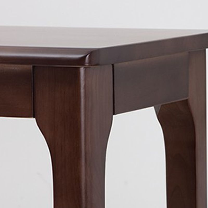 Contemporary Rubber Wood Seating Bench Rectangle Bedroom Bench with Straight Legs Clearhalo 'Benches' 'Chairs & Seating' 'furn' 'furn_benches' 'Furniture' 'Living Room Furniture' 1200x1200_f1717747-d8d8-4f64-8435-2d59583af4bc