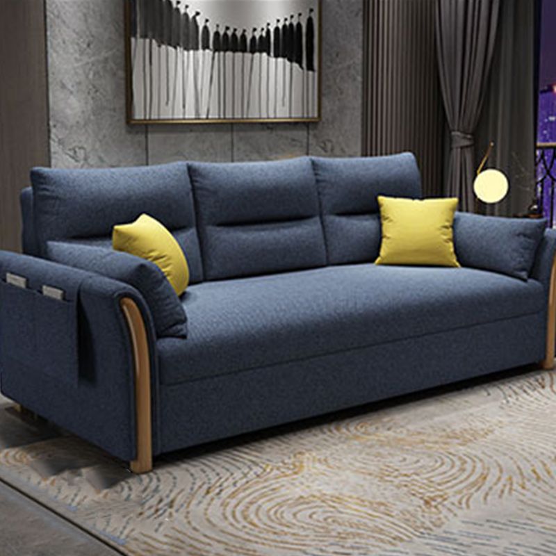 Fabric Sofa Bed Settee Furniture Flared Arm Latex Filled Sofa Clearhalo 'furn' 'furn_sofas' 'Furniture' 'furniture_sofas' 'kitchen' 'kitchen_sofas' 'Living Room Furniture' 'Sofa' 'sofas' 1200x1200_f174a518-68c4-42bf-bad3-a9c2cf91057c