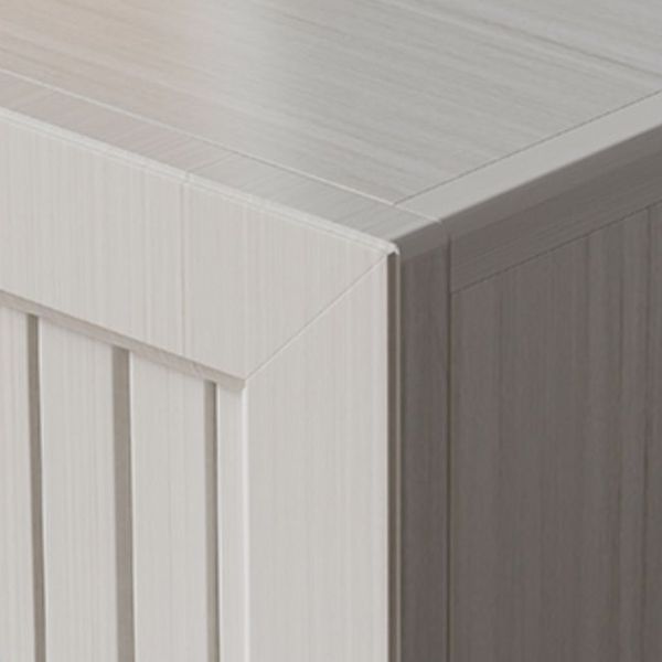 Armoire multifonctionnelle en aluminium moderne Armoire autonome avec des tiroirs à proximité