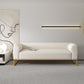 Modern 27.55" H Wood Frame Tuxedo Arm Sofa in White for Living Room Clearhalo 'furn' 'furn_sofas' 'Furniture' 'Living Room Furniture' 'Sofa' 'sofas' 1200x1200_f1772455-769e-4381-82df-ce77c8839e52