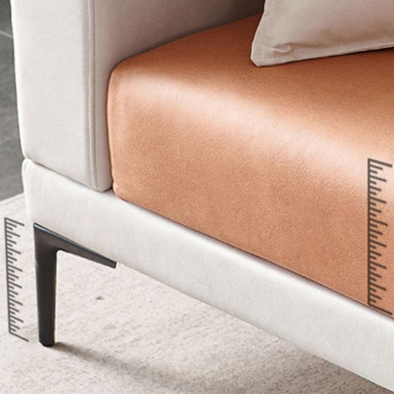 124x67x29.5 Faux Leather Sectiona Square Arm for Living Room Clearhalo 'furn' 'furn_sectionals' 'Furniture' 'furniture_sectionals' 'kitchen' 'kitchen_sectionals' 'Living Room Furniture' 'Sectionals' 1200x1200_f1779d95-14fc-461d-834c-6ec157d42d21