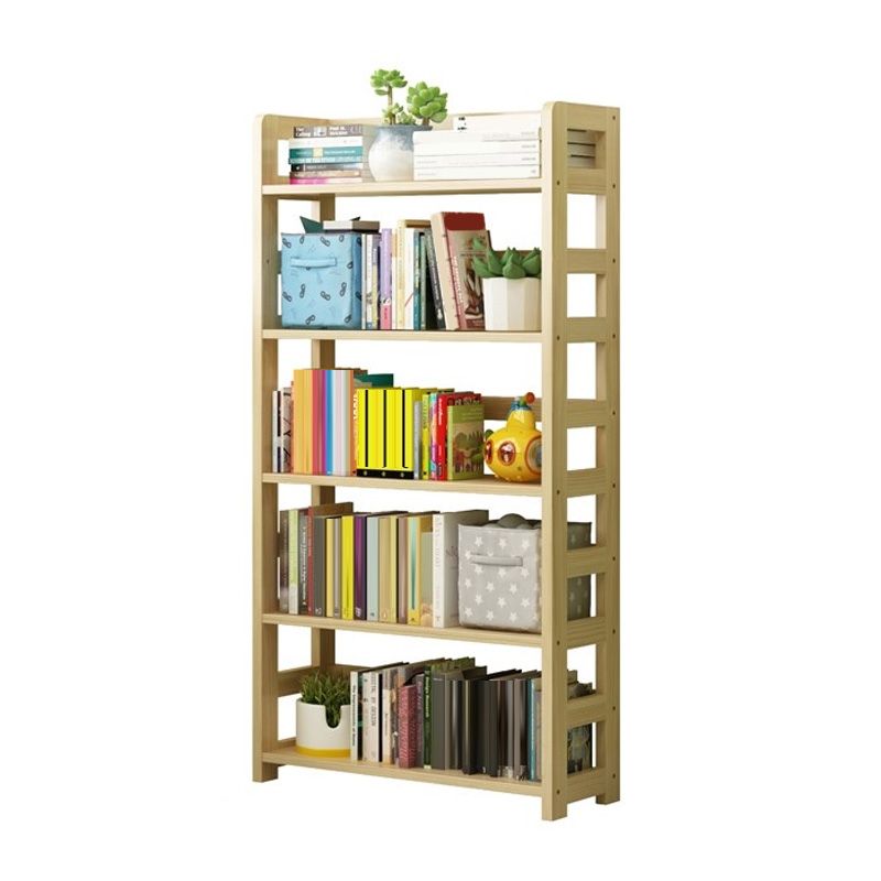 Moderne stijl open boekenplank massief hout etagere plank boekenkast