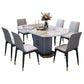 Foldable Modern Sintered Stone Dining Room Set with Round Top and Pedestal Base Furniture Clearhalo 'Dining Room Sets' 'Dining Tables & Seating' 'dining_room_set' 'furn' 'furn_dining_room_set' 'Furniture' 'furniture_dining_room_set' 'Kitchen & Dining Furniture' 'kitchen&dining_furn' 'kitchen' 1200x1200_f17cb92a-c028-4b25-a66b-45501c024164