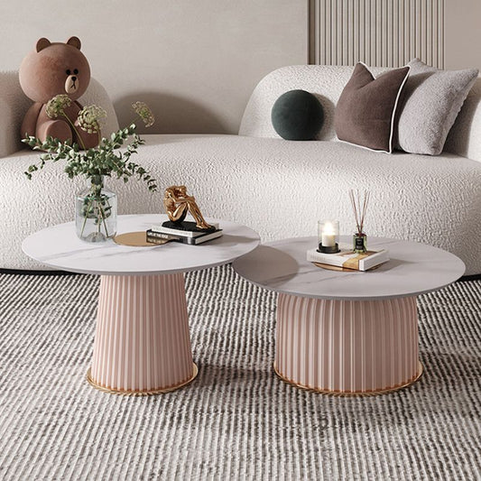 Zeitgenössischer gebogenes Sofa 28,34 "Hochschürze -Armsofa in Beige