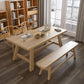 Modern Pine Wood Table for Restaurant Rectangle Dining Table with Trestle Base Clearhalo ' dining_table' 'Dining Tables & Seating' 'Dining Tables' 'furn' 'furn_dining_table' 'Furniture' 'furniture_dining_table' 'Kitchen & Dining Furniture' 'kitchen&dining_furn' 'kitchen' 'kitchen_dining_table' 1200x1200_f17f5efb-dcf8-449a-98b5-7c8024129118