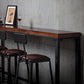 Industrial Rectangle Bar Table Set 1/5 Pieces Solid Wood Counter Table Clearhalo 'Bar Furniture' 'furn' 'furn_home_bar_bar_sets' 'Furniture' 'Home Bars & Bar Sets' 'home_bar_bar_sets' 'Kitchen & Dining Furniture' 1200x1200_f1823494-9f47-46a4-aa83-2ca46cc04839
