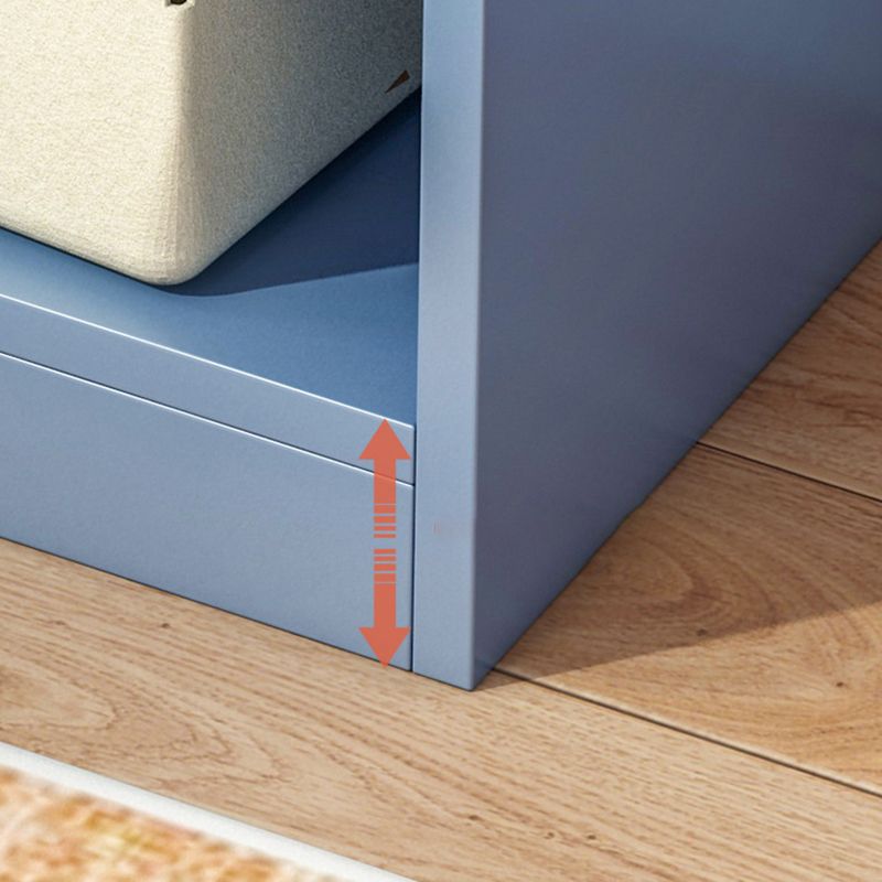 Wood Engineered Wood Bookcase Closed Back 11.8" Wide Modern Bookshelf for Office