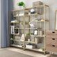 11.8 "W Glam Antieke afwerking Plank BOOKCAST ETAGERE METAL BOEKSPLANF