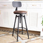 Adjustable Swivel Height Stool Industrial Round Seat Counter Bar Stool,1 Piece Clearhalo 'Bar Furniture' 'Bar Stools' 'bar_stools' 'furn' 'furn_bar_stools' 'furniture_bar_stools' 'Kitchen & Dining Furniture' 'kitchen&dining_furn' 'kitchen' 'kitchen_furn' Furniture' 1200x1200_f18762f5-09c7-4114-8bb1-a255b8798023