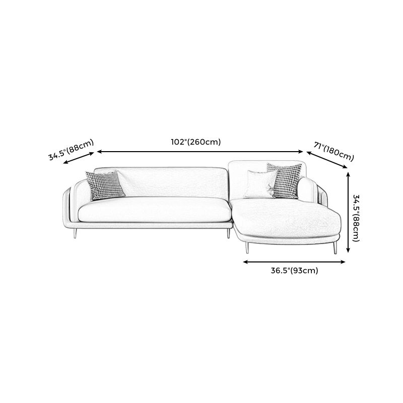 Ultra-Modern Pillow Top Arm Sofa Green and White Couch for Apartment Clearhalo 'furn' 'furn_sofas' 'Furniture' 'furniture_sofas' 'Living Room Furniture' 'Sofa' 'sofas' 1200x1200_f18bec01-cbbb-42b3-8c62-a9f0290a7df1