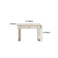 Glam Cream Makeup Vanity Table Dresser With Storage Drawers for Bedroom