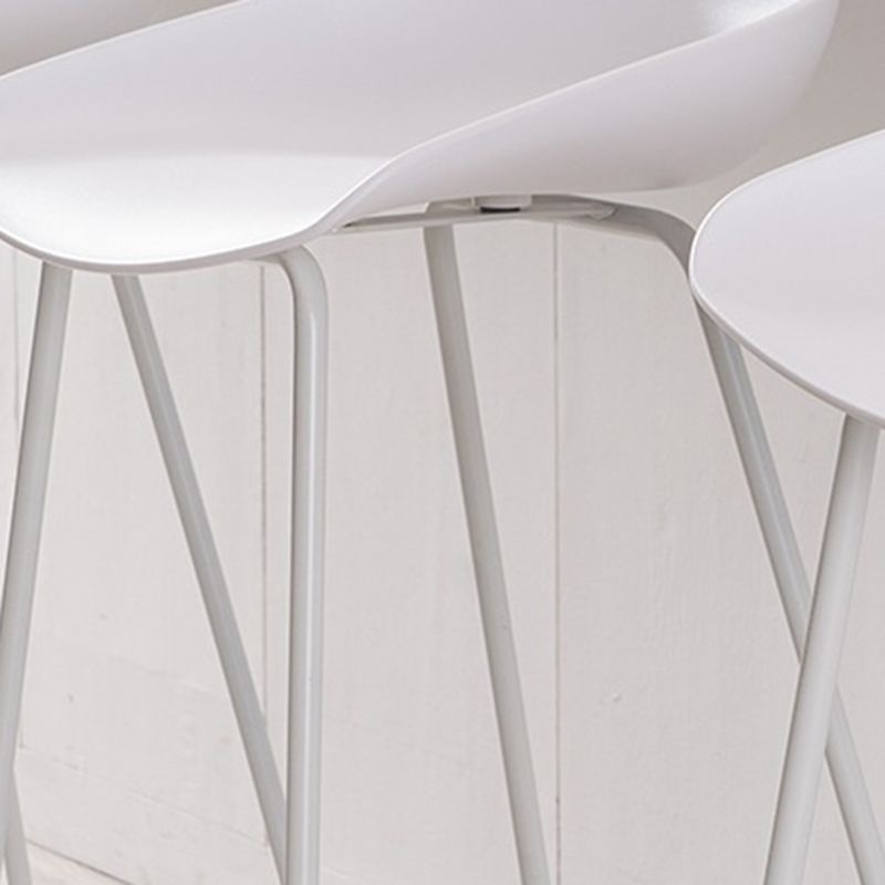 Scandinavian Black Metal Plastic Counter Stools Backless Bar Stools (Set of 4) Clearhalo 'Bar Furniture' 'Bar Stools' 'bar_stools' 'furn' 'furn_bar_stools' 'furniture_bar_stools' 'Kitchen & Dining Furniture' 'kitchen&dining_furn' 'kitchen' 'kitchen_furn' Furniture' 1200x1200_f18c14c2-b4de-4c40-b227-555e1a039cff