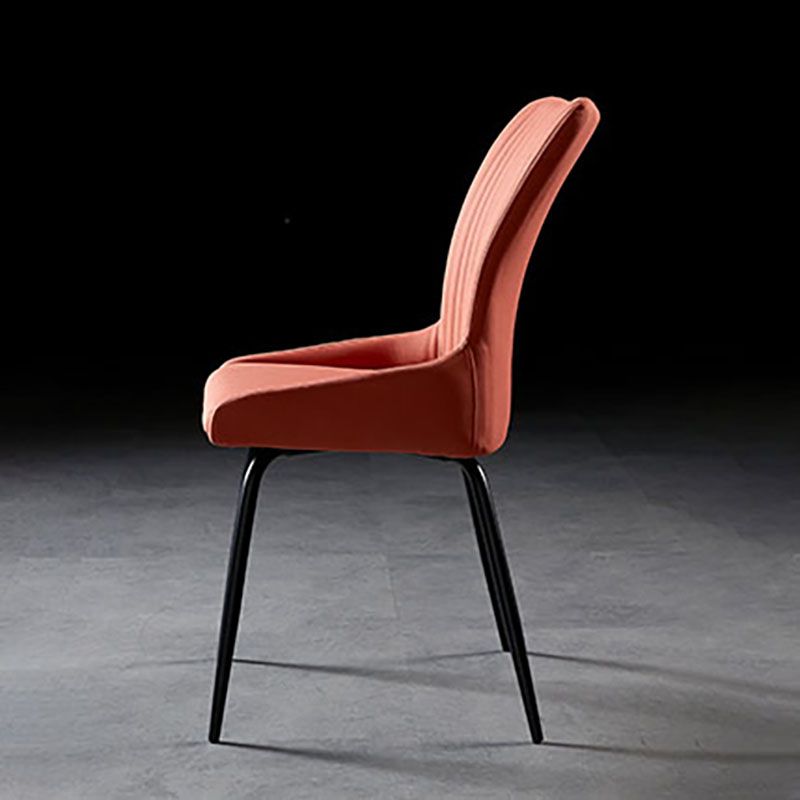 Braccio industriale Solid posteriore da pranzo sedia in tessuto da pranzo sedia