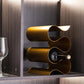Modern Simple Tabletop Wine Rack Iron Wine Bottle Rack voor woonkamer