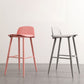 Modern Armless Backrest Counter Stool Steel Household Bar Stool with Plastic Seat Clearhalo 'Bar Furniture' 'Bar Stools' 'bar_stools' 'furn' 'furn_bar_stools' 'furniture_bar_stools' 'Kitchen & Dining Furniture' 'kitchen&dining_furn' 'kitchen' 'kitchen_furn' Furniture' 1200x1200_f190819c-3733-4312-bea0-1cdf1234a807