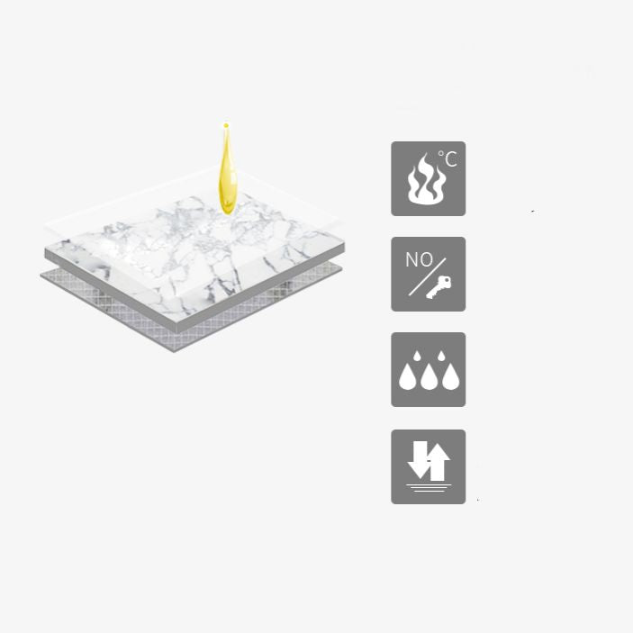 4 Legs Dining Table Victorian Style Rectangle Marble Dinette Table Clearhalo 'Dining Tables & Seating' 'Dining Tables' 'dining_table' 'furn' 'furn_dining_table' 'Furniture' 'Kitchen & Dining Furniture' 1200x1200_f194bd9b-eab1-4819-9da0-0ea0e6150963