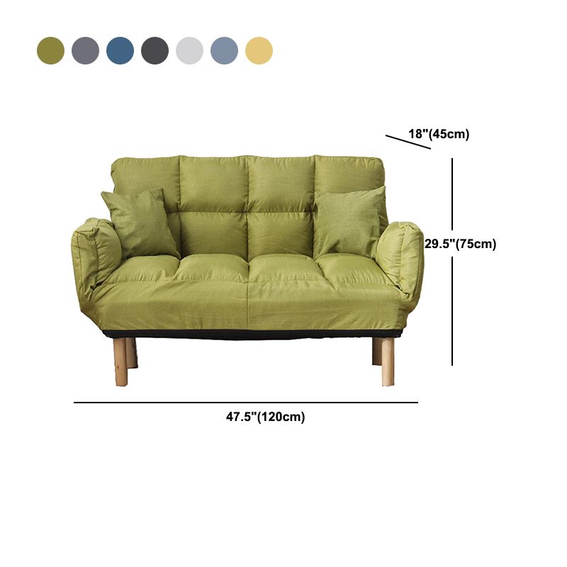 Contemporary Biscuit Back Square Arm Linen with Storage Seating Clearhalo 'furn' 'furn_sofas' 'Furniture' 'Living Room Furniture' 'Sofa' 'sofas' 1200x1200_f195de98-9785-47e3-9a2f-d55a75447b21