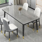Industrial Standard Rectangle Shape Dining Table Sintered Stone Top Dining Table for Kitchen Clearhalo ' dining_table' 'Dining Tables & Seating' 'Dining Tables' 'furn' 'furn_dining_table' 'Furniture' 'furniture_dining_table' 'Kitchen & Dining Furniture' 'kitchen&dining_furn' 'kitchen' 'kitchen_dining_table' 1200x1200_f198f145-f02f-4ea3-89d3-1ab5fe2917a9