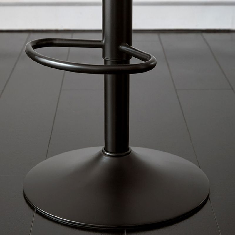 低腰ダイニングスツール調整可能な高さのバースツールクッション付き