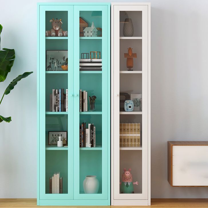 Scandinavian Style Bookcase with Door Shelf Bookcase for Home and Office Clearhalo 'Bookcases' 'furn' 'furn_bookcases' 'Furniture' 'furniture_bookcases' 'Office Furniture' 1200x1200_f19b57f9-b421-4d7d-bf52-30e3e21c2344